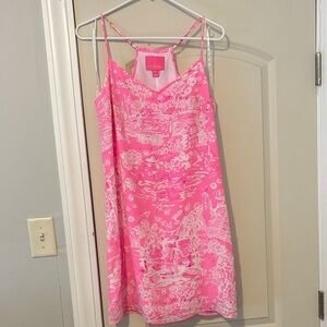 Lilly Pulitzer Pink Floral Dress